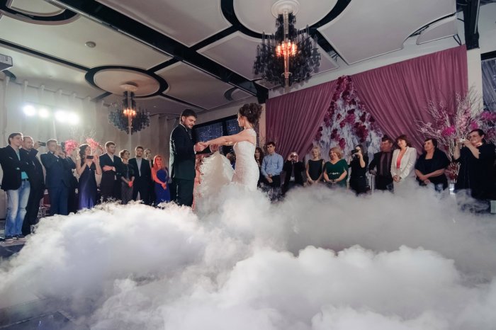 Дым для свадьбы