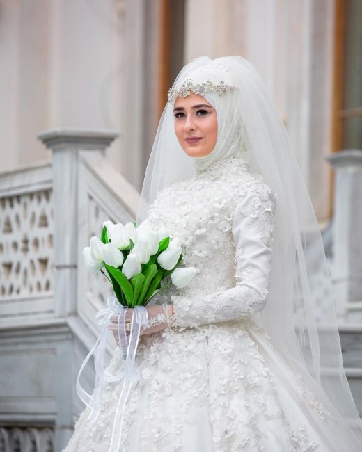 Мусульманский свадебный наряд
