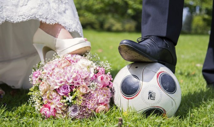 Футбольная свадьба