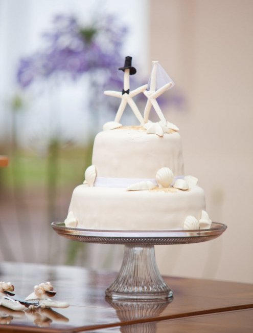 Тематический топпер для свадебного торта