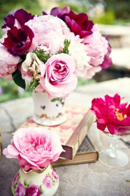 Свадьба в цвете розовый пион