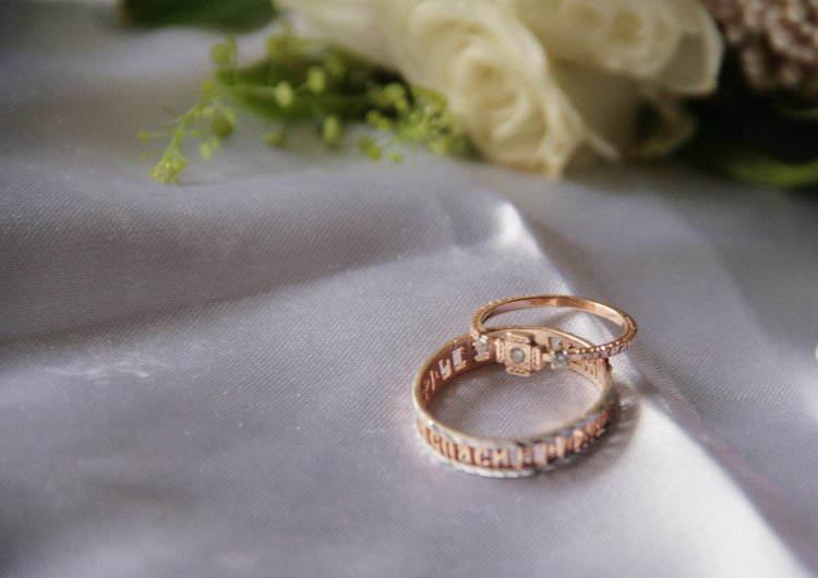 Парные венчальные кольца