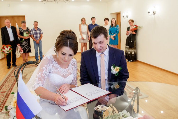Проведение регистрации брака в ЗАГСе