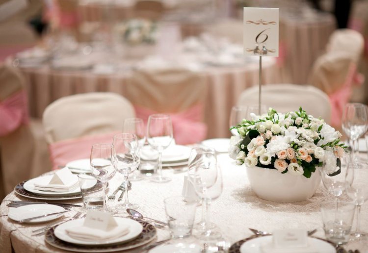 Правила расстановки столов на свадьбе