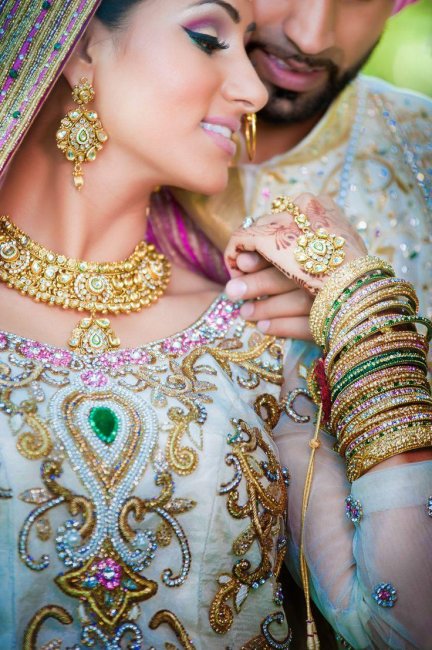 Украшения на свадьбу в Индии
