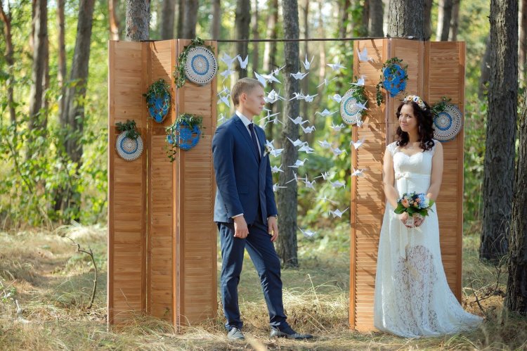 Фотозона для свадьбы