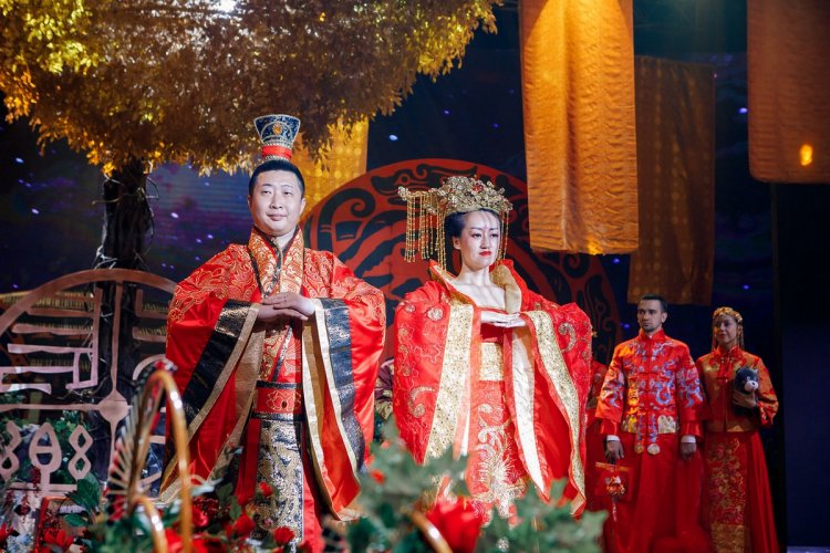 Китайская традиционная свадьба