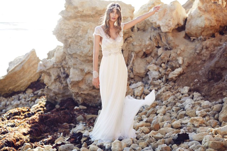 Платье невесты для морской свадьбы
