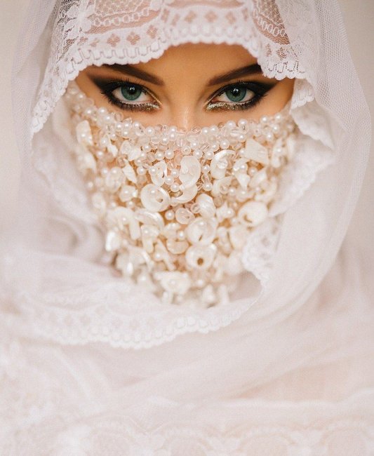 Макияж мусульманской невесты