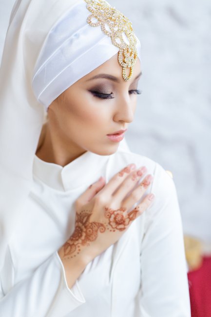 Наряд мусульманской невесты