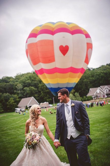 Свадьба на воздушном шаре
