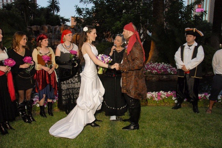 Свадьба в пиратском стиле