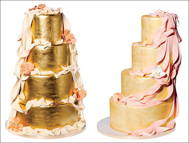 как сэкономить на свадебном торте