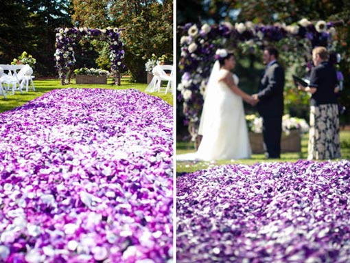 Как оформить зал цветами на свадьбу