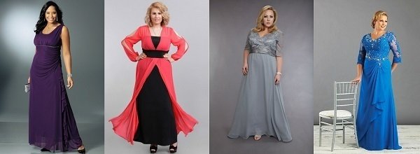 Женские платья plus size.