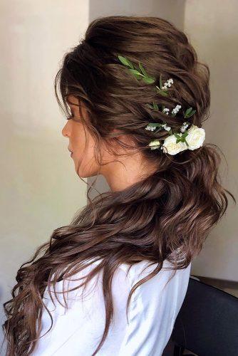 easy wedding hairstyles elegand airy side updo on blonde hair olesya_zemskova