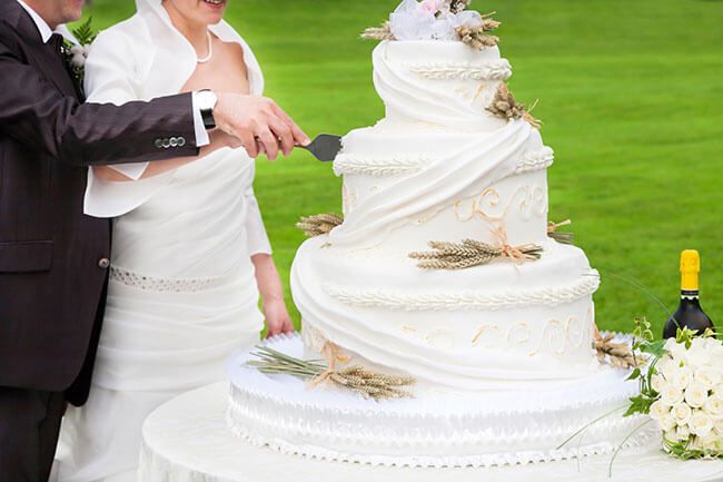 Как рассчитать свадебный торт?